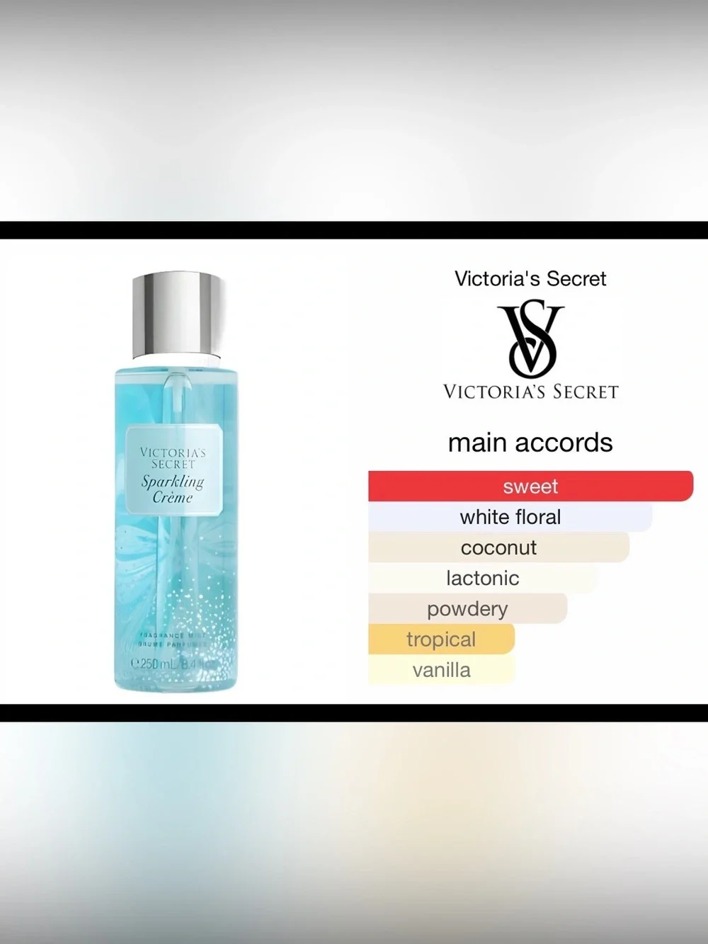 🆕  Victoria’s Secret Sparkling Crème Fragrance Mist